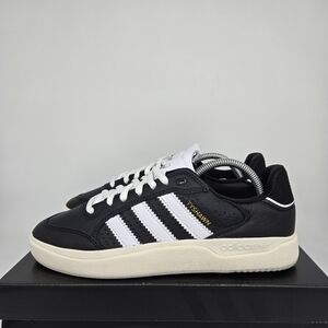 New adidas Tyshawn Low 'Core Black Cloud White' JQ1137 Men's Shoes Size 11.5